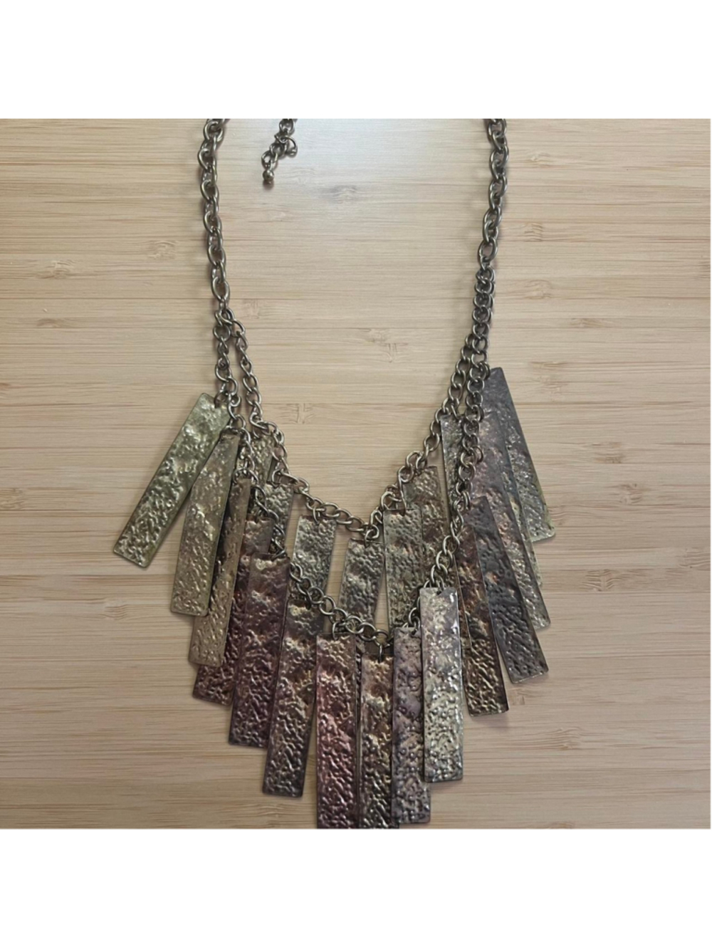 Gold Boho style necklace